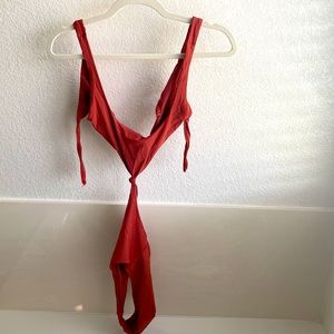 Aerie knotted one piece swimsuit